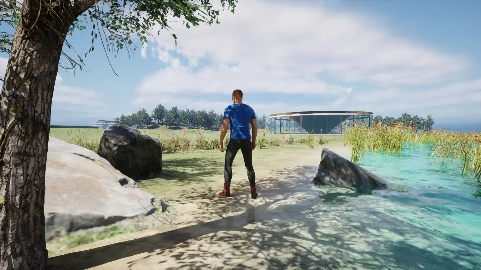 netmaxX Avatar an einem Teich